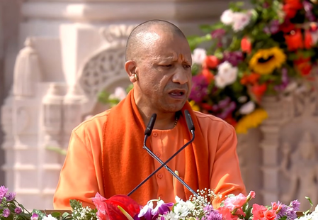 Ram Temple 'Dhwajarohan' not 'poornahuti' of 'yagya' but beginning of new era: CM Yogi Ram Temple 'Dhwajarohan' not 'poornahuti' of 'yagya' but beginning of new era: CM Yogi
