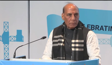 नौसेना के सभी जहाज भारतीय शिपयार्ड्स में ही तैयार हो रहे हैं  रक्षा मंत्री राजनाथ सिंह