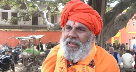 अयोध्या में ध्वजारोहण कार्यक्रम ऐतिहासिक  महंत राकेश तिवारी