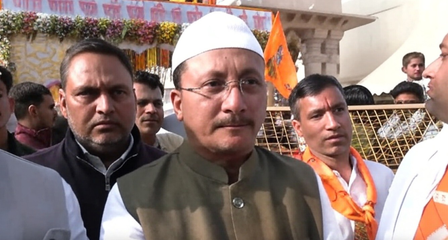 राम मंदिर ध्वजारोहण कार्यक्रम ‘हिंदू-मुस्लिम एकता’ का प्रतीक बब्लू खान