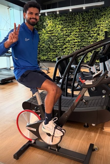 सर्जरी के बाद श्रेयस अय्यर ने रिकवरी पर दिया अपडेट, शुरू कर दी ट्रेनिंग