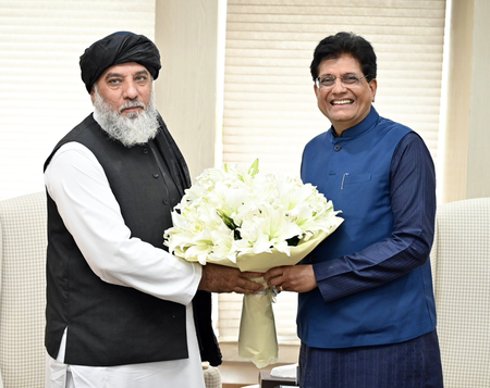 अफगानिस्तान के मंत्री अलहाज नूरुद्दीन अजीजी का भारत दौरा, कई मुद्दों पर बनी सहमति