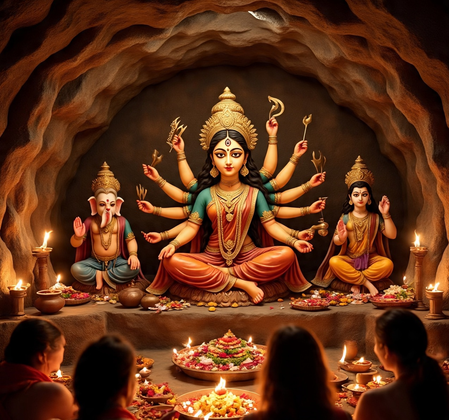 दिल्ली में स्थित मां शक्ति का चमत्कारी मंदिर, किस्मत वालों को ही होते हैं दर्शन