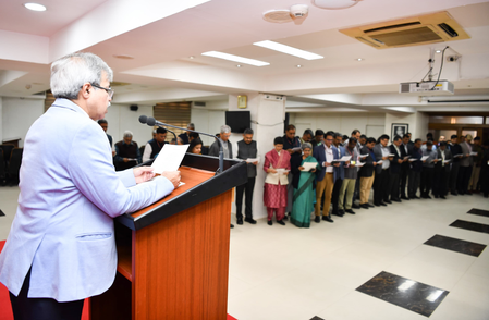 Railways celebrates Constitution Day with preamble reading and pledge