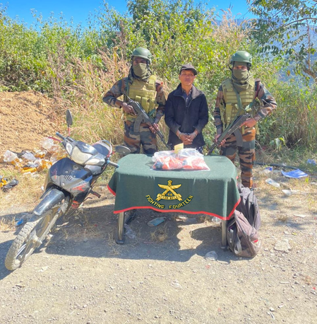 मिजोरम  13.33 करोड़ रुपए की मेथ टैबलेट जब्त, म्यांमार का नागरिक गिरफ्तार