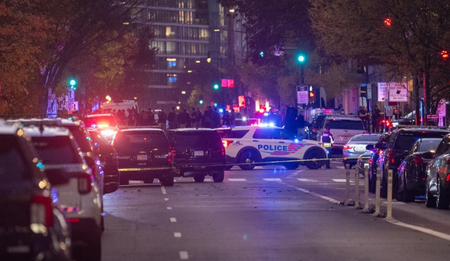 Two National Guard personnel shot on Thanksgiving Eve in Washington
