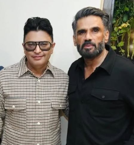 सुनील शेट्टी ने सोशल मीडिया पर भूषण कुमार को दीं शुभकामनाएं सुनील शेट्टी ने सोशल मीडिया पर भूषण कुमार को दीं शुभकामनाएं