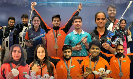 टोक्यो डेफलिंपिक्स 2025 में शानदार प्रदर्शन पर प्रधानमंत्री नरेंद्र मोदी ने एथलीटों को दी बधाई टोक्यो डेफलिंपिक्स 2025 में शानदार प्रदर्शन पर प्रधानमंत्री नरेंद्र मोदी ने एथलीटों को दी बधाई