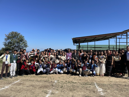 MP students' team studies conservation & traditional farming practices in Nagaland village