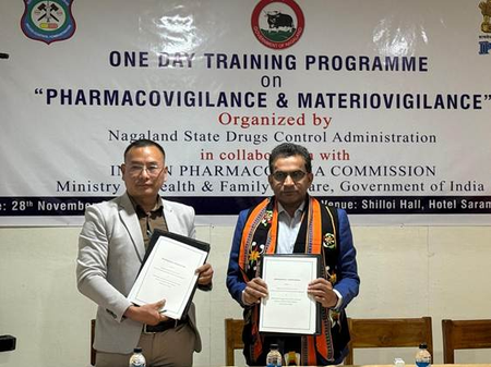 IPC signs 3 MoUs to strengthen pharmacovigilance, materiovigilance in Nagaland