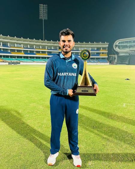 सैयद मुश्ताक अली ट्रॉफी  पंजाब के खिलाफ अंकित-निशांत की फिफ्टी, हरियाणा ने सुपर ओवर में जीता मैच