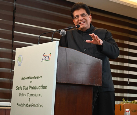 Develop internationally competitive tea varieties, Piyush Goyal urges industry