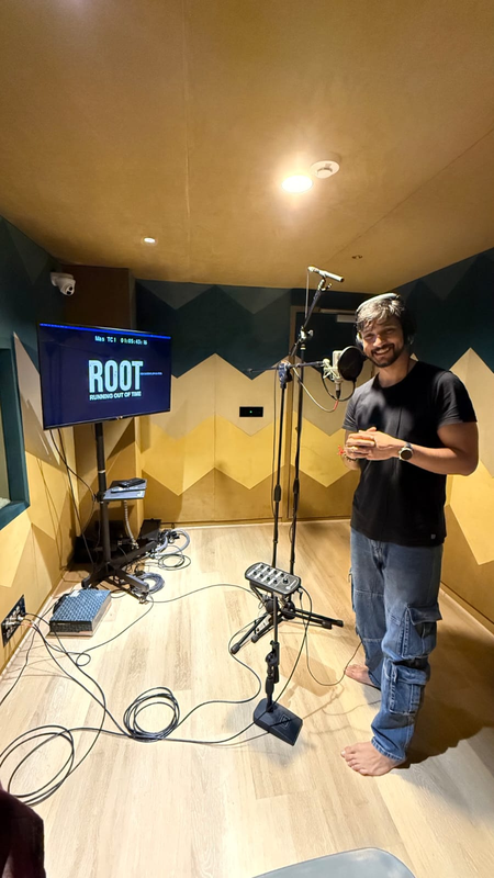 Gautham Ram Karthik completes dubbing for sci-fi crime thriller 'ROOT'