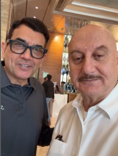 Anupam Kher says Chef Sanjeev Kapoor made 'food fashionable in India'
