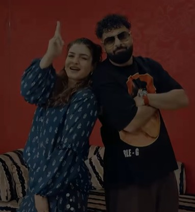 बादशाह ने रवीना टंडन के साथ पोस्ट किया मजेदार वीडियो, दर्शकों को आया पसंद