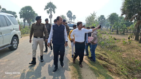 बिहार गयाजी में डोभी-चतरा रोड पर प्रस्तावित इंडस्ट्रियल पार्क के कार्य तेज बिहार गयाजी में डोभी-चतरा रोड पर प्रस्तावित इंडस्ट्रियल पार्क के कार्य तेज