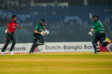 टी20 सीरीज आयरलैंड ने बांग्लादेश को दिया 171 रन का लक्ष्य