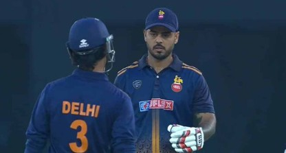 सैयद मुश्ताक अली ट्रॉफी नितीश राणा की कप्तानी पारी, दिल्ली ने सौराष्ट्र को हराया