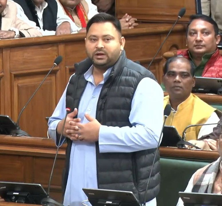 बिहार तेजस्वी यादव ने नवनिर्वाचित विधानसभा अध्यक्ष प्रेम कुमार को दी बधाई, जताई विपक्ष के ज्यादा संरक्षण की उम्मीद बिहार तेजस्वी यादव ने नवनिर्वाचित विधानसभा अध्यक्ष प्रेम कुमार को दी बधाई, जताई विपक्ष के ज्यादा संरक्षण की उम्मीद