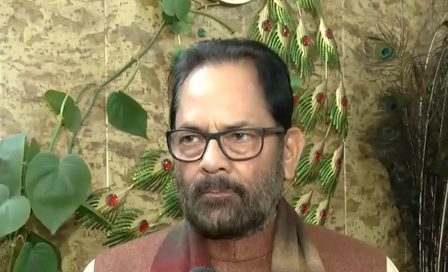 मतदाता सूची के पुनरीक्षण का विरोध करने वालों के पास कोई मुद्दा नहीं बचा  मुख्तार अब्बास नकवी