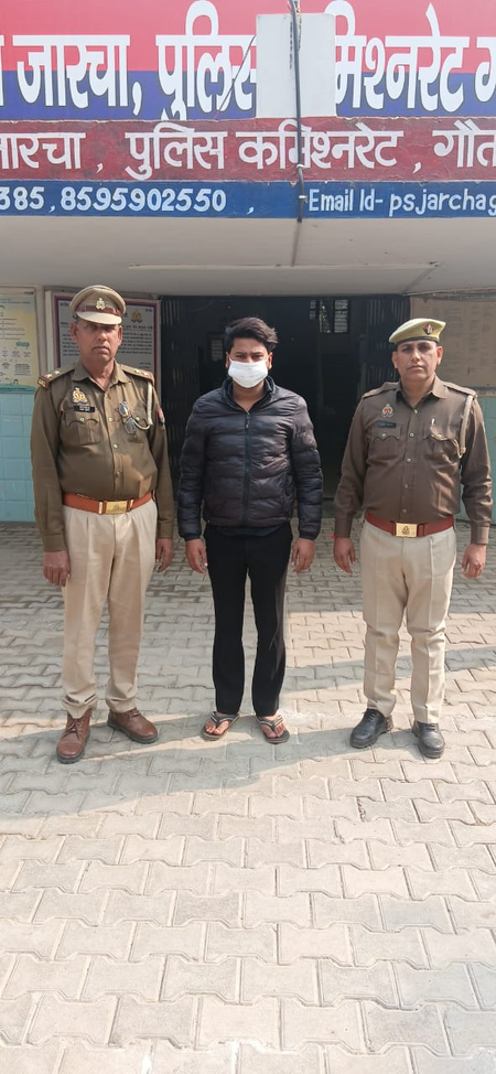 ग्रेटर नोएडा  हर्ष फायरिंग केस में तीसरा आरोपी निक्की गिरफ्तार, पिता की लाइसेंसी पिस्टल की थी इस्तेमाल