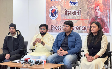 पूरे वर्ष छात्र हित एवं राष्ट्र हित में कार्य करेगी एबीवीपी वीरेंद्र सिंह सोलंकी