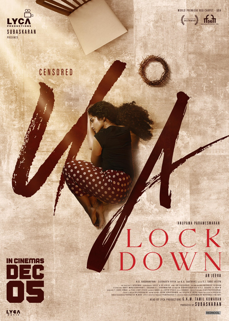 Censor Board clears Anupama Parameswaran's 'Lockdown' for release with U/A certificate