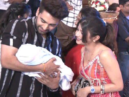 सीरियल ये रिश्ता क्या कहलाता है ने पूरे किए 5,000 एपिसोड, अपने नन्हें बेटे संग पहुंचे अरमान