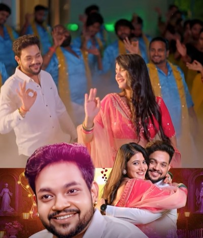 भोजपुरी स्टार अंकुश राजा का हमार दुल्हनिया गाना आउट, गौरी संग गाने में नजर आ रहे एक्टर