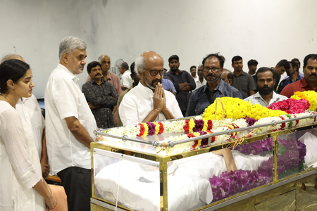 AVM Saravanan stood by me when I went through difficult times, says Rajinikanth
