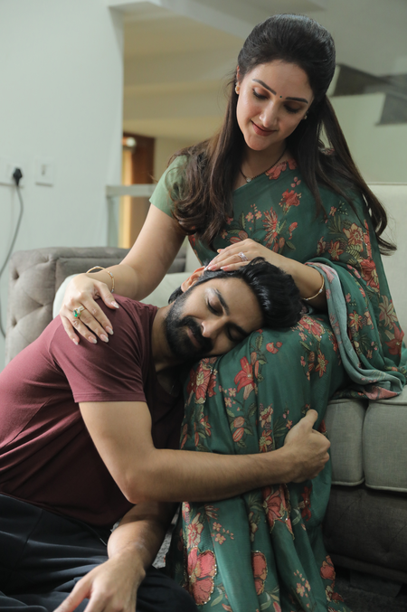 Emotional number 'Pommante' from Naga Shaurya's 'Bad Boy Karthik' is an ode to sibling love! Emotional number 'Pommante' from Naga Shaurya's 'Bad Boy Karthik' is an ode to sibling love!