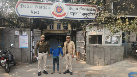 दिल्ली निजामुद्दीन इलाके में हत्या के मामले में एक बालिग समेत चार आरोपी पकड़े गए