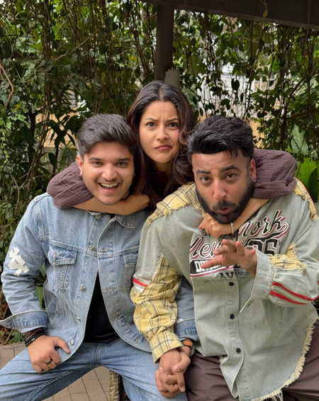 Bigg Boss’ Shehnaaz Gill, Shehbaz Badesha, Mridul Tiwari reunite, watch 'Ikk Kudi' together