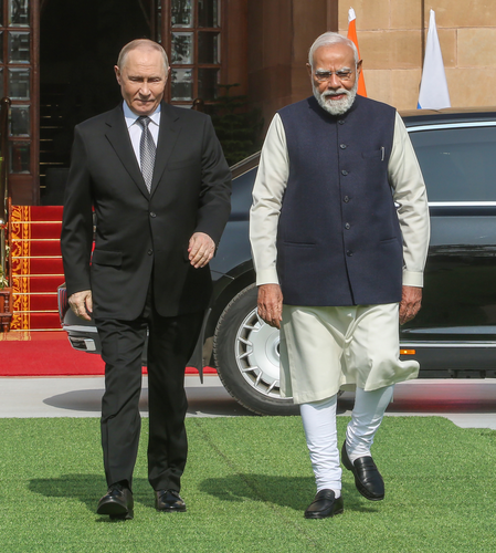 भारत-रूस विश्वास और सम्मान पर आधारित दीर्घकालिक कसौटी पर सिद्ध प्रगतिशील साझेदारी