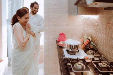 देवोलीना भट्टाचार्जी ने खरीदा नया घर, हिंदू रीति-रिवाज से किया गृह प्रवेश