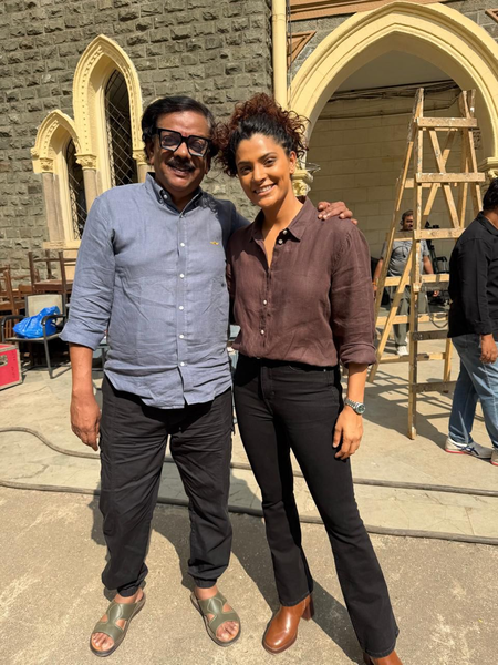<div>Saiyami Kher on wrapping up ‘Haiwaan' at her alma mater: Felt like coming back home</div>
