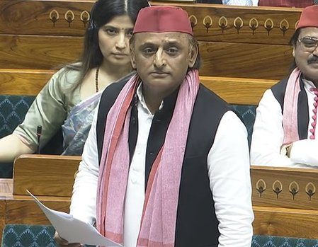 'BJP wants to own everything’: Akhilesh Yadav in LS during Vande Mataram debate