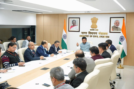 इंडिगो संकट पर नागर विमानन मंत्री राम मोहन नायडू ने बुलाई उच्चस्तरीय समीक्षा बैठक