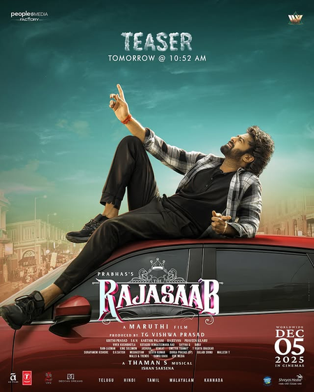 <div>Prabhas is safe, confirms 'The Raja Saab' director Maruthi</div>