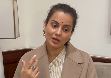 कांग्रेस ने संविधान, नियमों और लोगों के अधिकारों की हमेशा अवहेलना की : कंगना रनौत