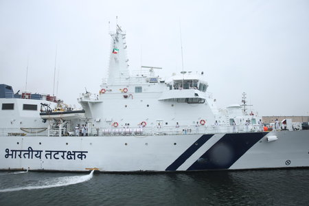 Indian Coast Guard Ship Sarthak arrives at Kuwait's Shuwaikh Port for five-day visit Indian Coast Guard Ship Sarthak arrives at Kuwait's Shuwaikh Port for five-day visit