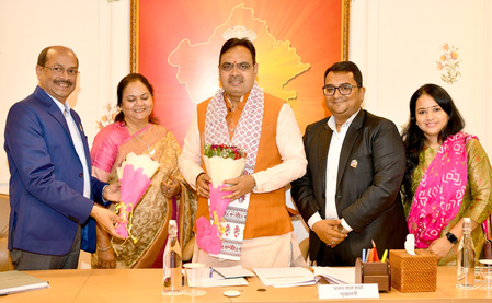 Matter of pride for NRIs to partner in building developed Rajasthan: CM Sharma Matter of pride for NRIs to partner in building developed Rajasthan: CM Sharma
