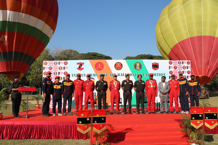 Indian Army Hot Air Balloon expedition sets Asian Record for longest duration flight