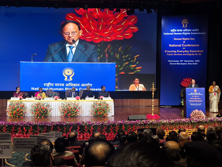 Good governance is a fundamental right, says Dr PK Mishra at National Human Rights conference