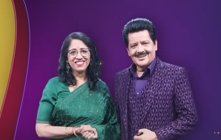 इंडियन आइडल में पहुंचे उदित नारायण और कविता कृष्णमूर्ति, मधुर गीतों से बांधा समां