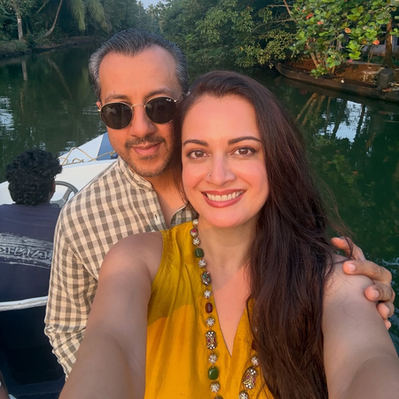 Dia Mirza calls her b’day celebration ‘slow, mindful, simply magical’ amidst nature Dia Mirza calls her b’day celebration ‘slow, mindful, simply magical’ amidst nature