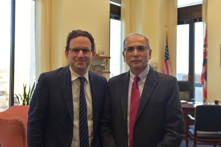 Indian envoy, US Senator discuss deeper engagement in energy, technology, innovation Indian envoy, US Senator discuss deeper engagement in energy, technology, innovation