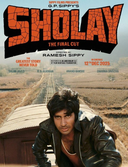 Abhishek Bachchan says watching ‘Sholay-The Final Cut' on the big screen has always been his lifelong dream Abhishek Bachchan says watching ‘Sholay-The Final Cut' on the big screen has always been his lifelong dream