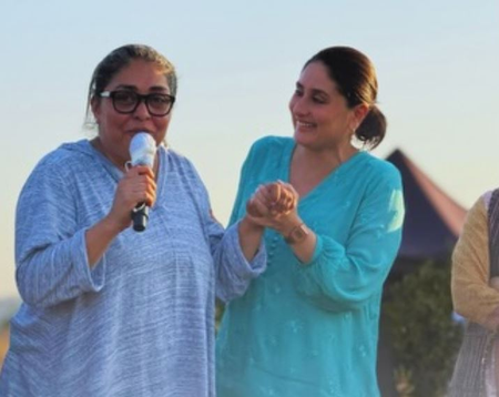 Kareena Kapoor Khan shares BTS pictures from ‘Daayra’ as she wishes Meghna Gulzar on birthday