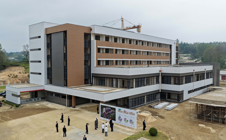 North Korea completes building 2nd modern regional hospital North Korea completes building 2nd modern regional hospital